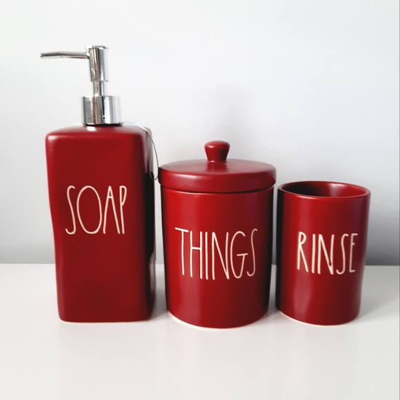 NEW Rae Dunn Bathroom set
